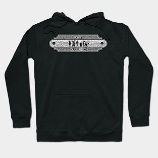 Moin Wear Logo Metal Plate Hoodie